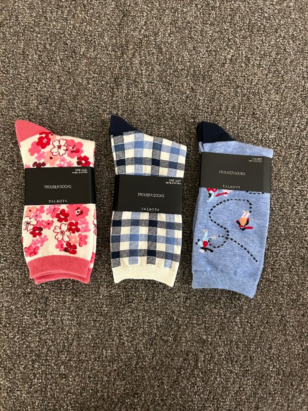 Set/3 Talbot's Trouser Socks